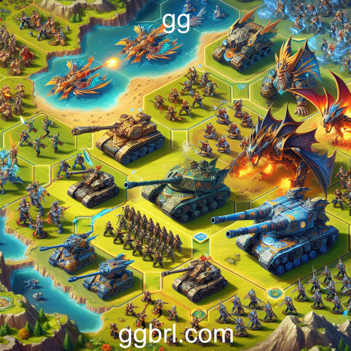 Descubra o Mundo dos Jogos de Estratégia no 'gg'